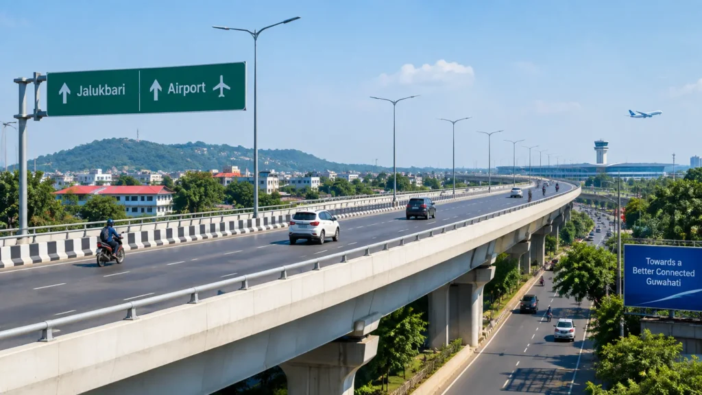 How the Jalukbari–Airport Flyover Could Transform Guwahati Travel